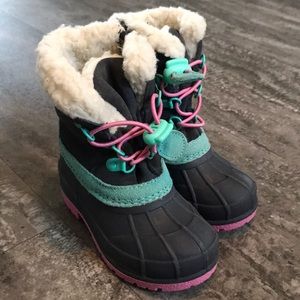 Toddler snow boots EUC
